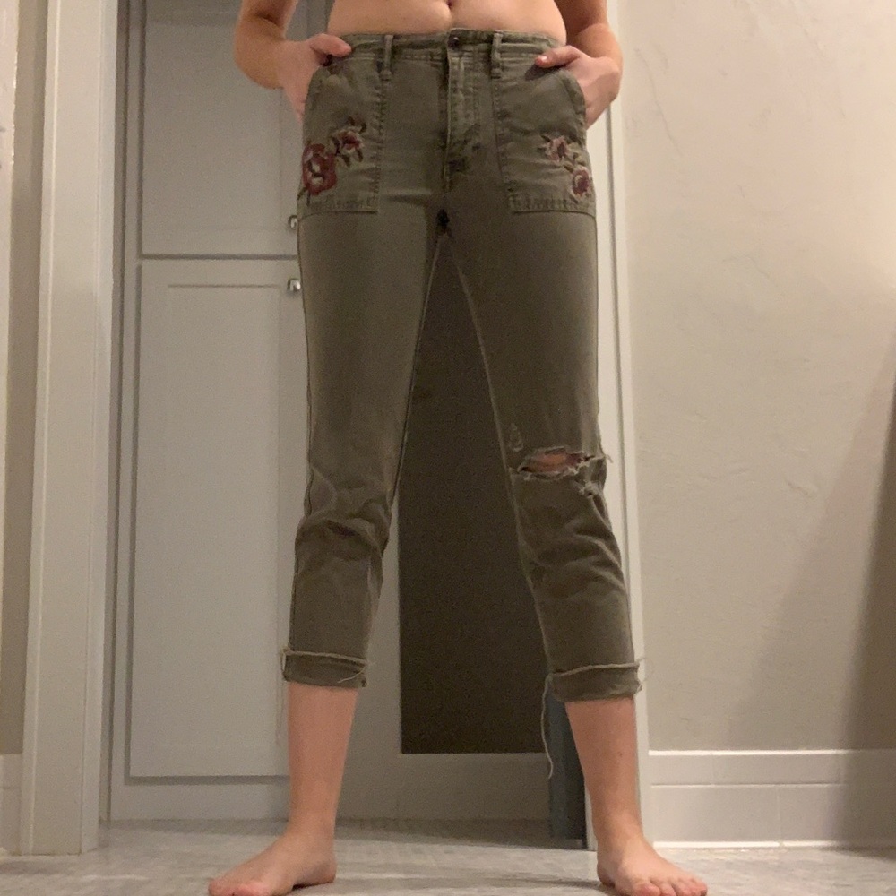 Ames Low Rise Slim Boyfriend Jeans